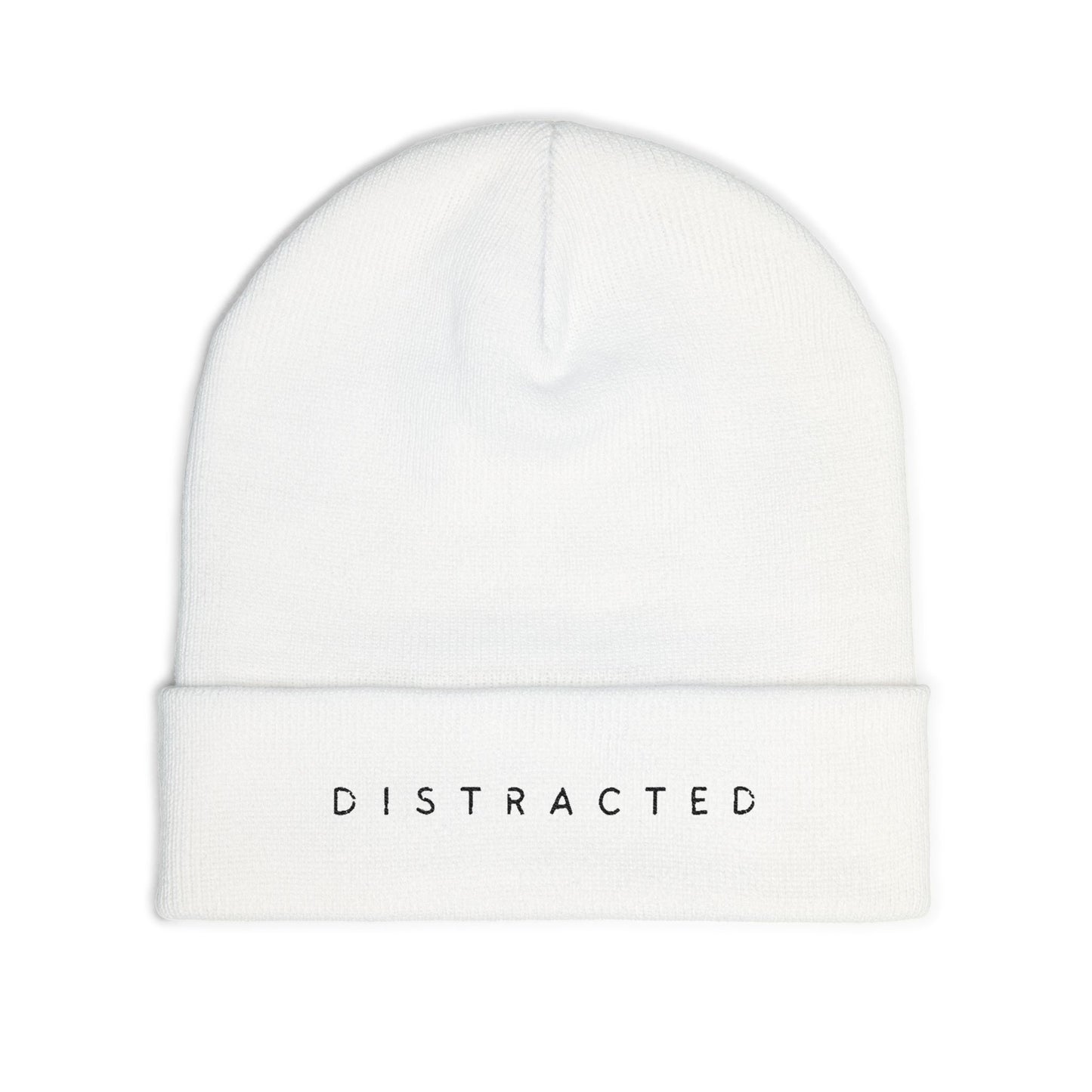 Distracted Beanie - Embroidery