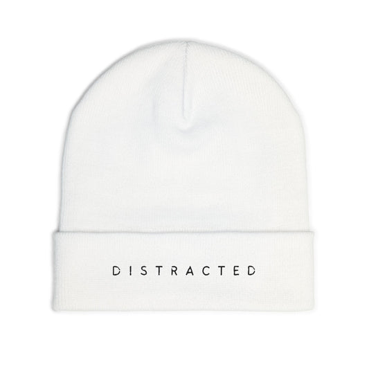 Distracted Beanie - Embroidery